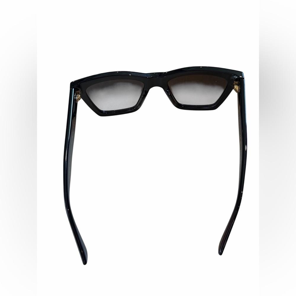 Gucci Black and‎ Gold Square Sunglasses - Picture 9 of 14